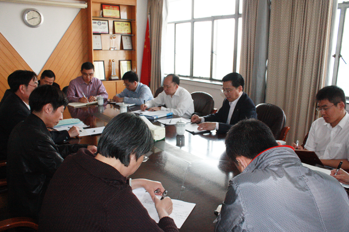 集團公司領導蒞臨我院檢查全面風險管理等工作