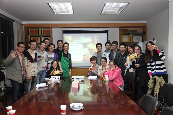 院團委“愛生活?愛咖啡”咖啡教室溫暖開講