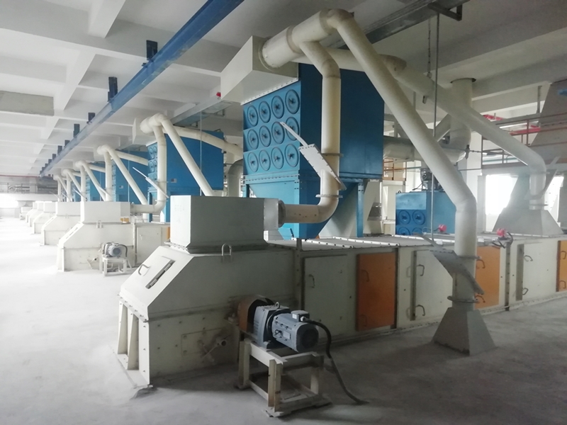 公司承接的福州新福興原料及碎玻璃系統(tǒng)正式投產(chǎn)運(yùn)行